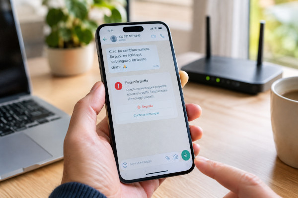 Come funziona WhatsApp Scam Alert