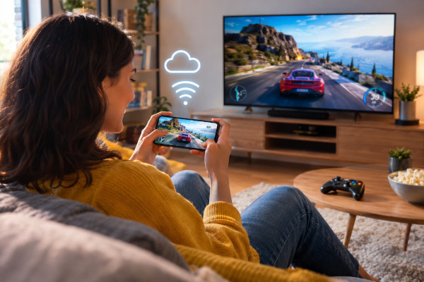 Come funziona il cloud gaming su smartphone e Smart TV