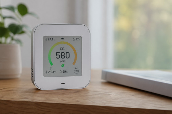 Panoramica su stazioni meteo smart e monitor ambientale